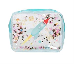 Toiletry Bag - Glitter Space